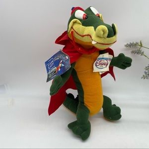 Disney Fantasia Ben Alligator 13” plush made in Korea With Tag